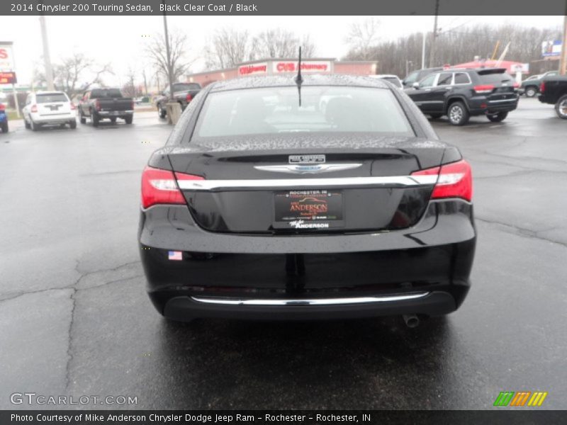 Black Clear Coat / Black 2014 Chrysler 200 Touring Sedan