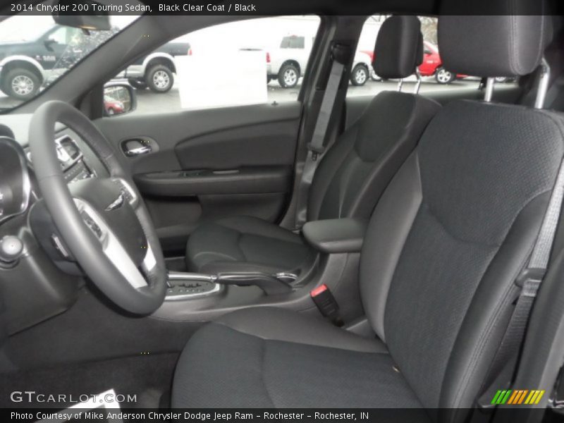 Black Clear Coat / Black 2014 Chrysler 200 Touring Sedan