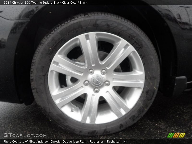 Black Clear Coat / Black 2014 Chrysler 200 Touring Sedan