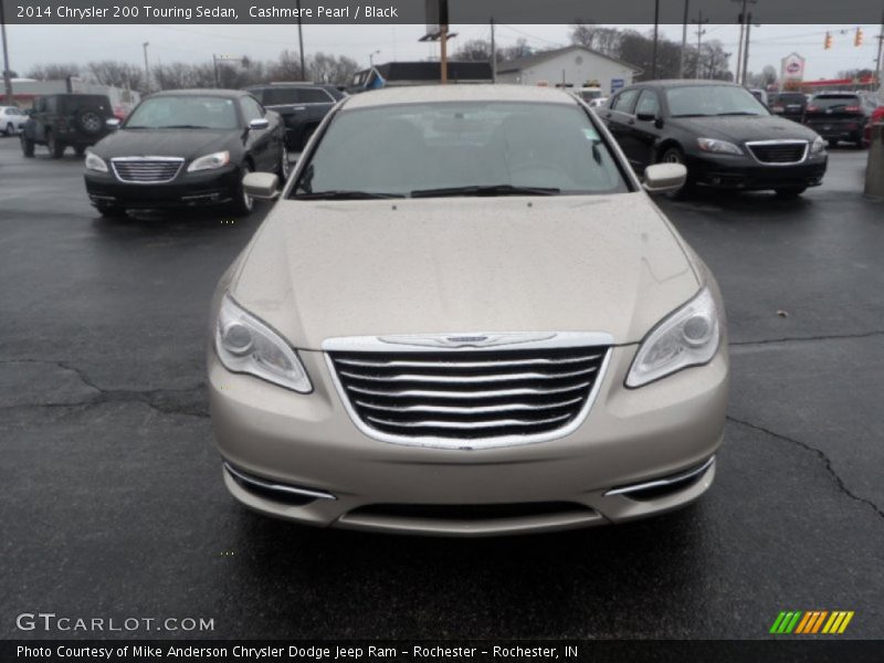 Cashmere Pearl / Black 2014 Chrysler 200 Touring Sedan