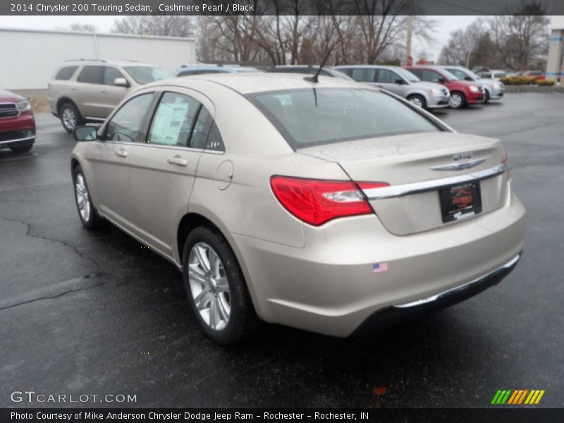 Cashmere Pearl / Black 2014 Chrysler 200 Touring Sedan