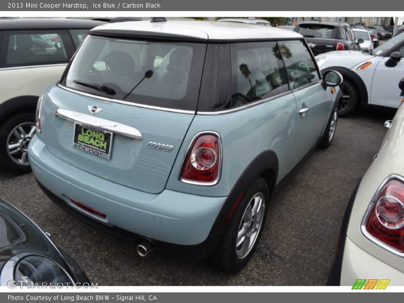 Ice Blue / Carbon Black 2013 Mini Cooper Hardtop
