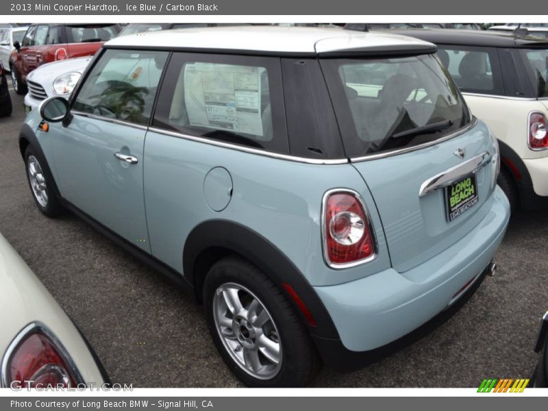 Ice Blue / Carbon Black 2013 Mini Cooper Hardtop