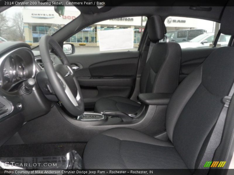 Cashmere Pearl / Black 2014 Chrysler 200 Touring Sedan