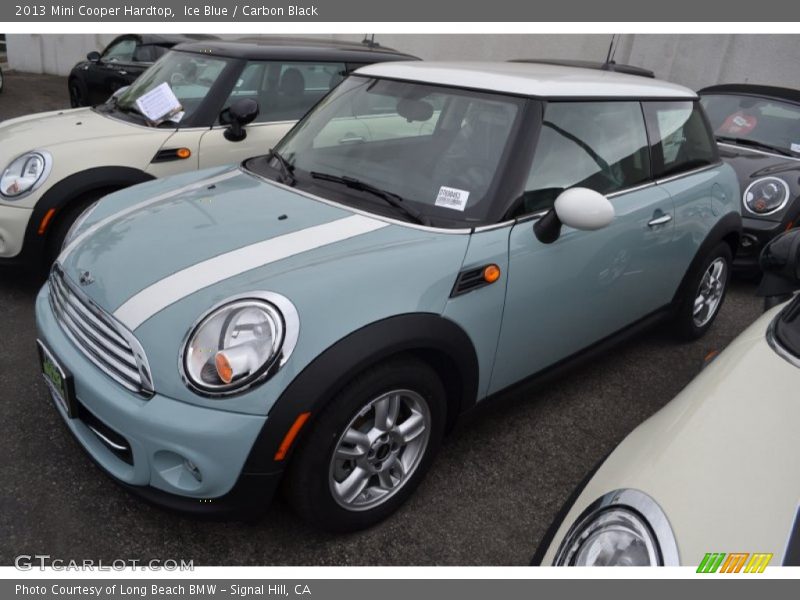 Ice Blue / Carbon Black 2013 Mini Cooper Hardtop