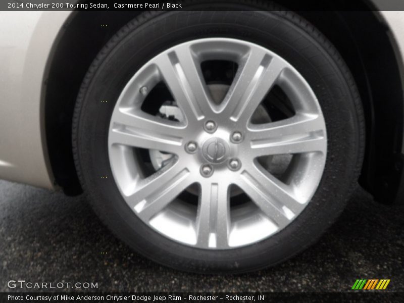 Cashmere Pearl / Black 2014 Chrysler 200 Touring Sedan