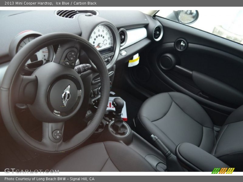 Ice Blue / Carbon Black 2013 Mini Cooper Hardtop
