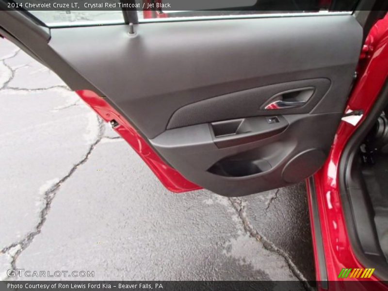 Crystal Red Tintcoat / Jet Black 2014 Chevrolet Cruze LT