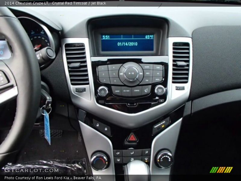 Crystal Red Tintcoat / Jet Black 2014 Chevrolet Cruze LT
