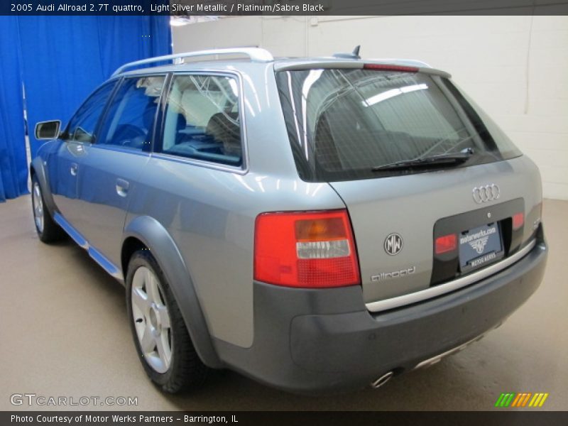 Light Silver Metallic / Platinum/Sabre Black 2005 Audi Allroad 2.7T quattro