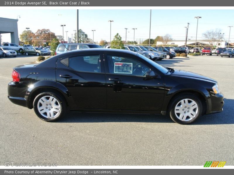 Black Clear Coat / Black 2014 Dodge Avenger SE