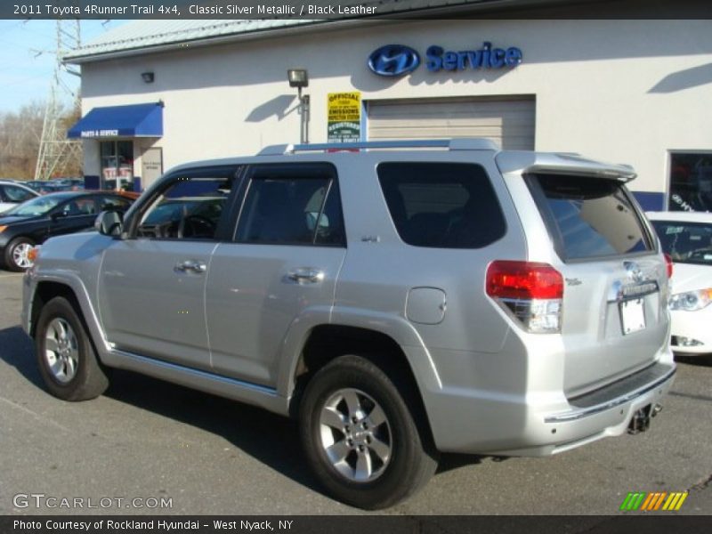 Classic Silver Metallic / Black Leather 2011 Toyota 4Runner Trail 4x4