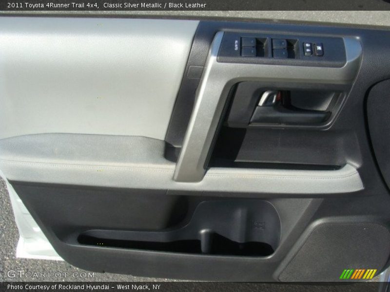 Classic Silver Metallic / Black Leather 2011 Toyota 4Runner Trail 4x4