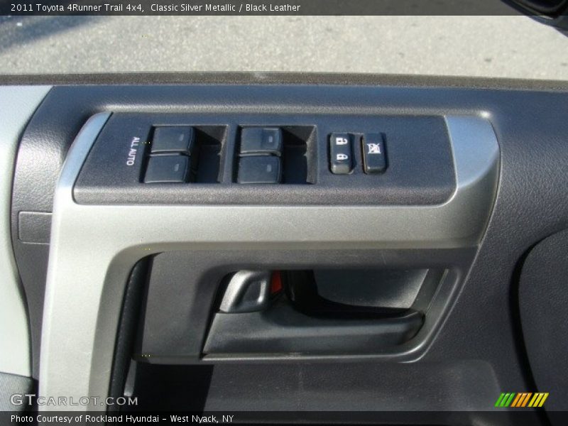 Classic Silver Metallic / Black Leather 2011 Toyota 4Runner Trail 4x4