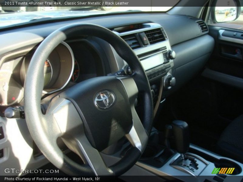 Classic Silver Metallic / Black Leather 2011 Toyota 4Runner Trail 4x4