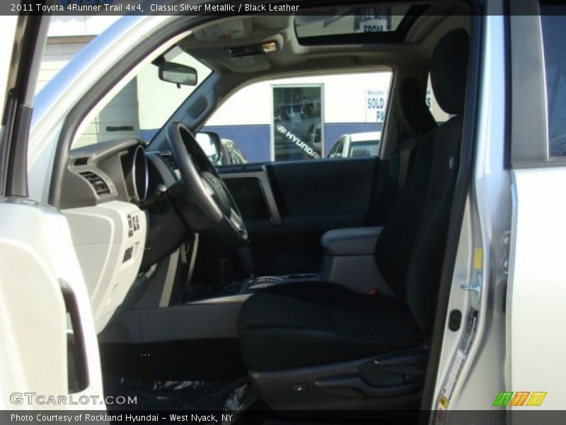 Classic Silver Metallic / Black Leather 2011 Toyota 4Runner Trail 4x4