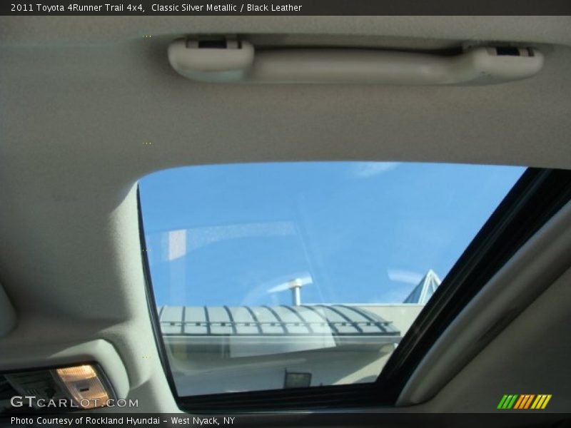 Classic Silver Metallic / Black Leather 2011 Toyota 4Runner Trail 4x4