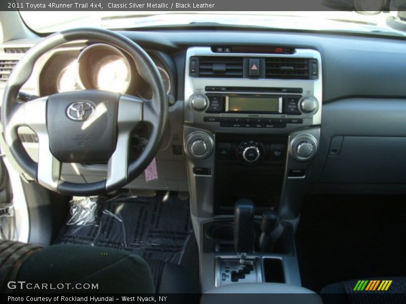 Classic Silver Metallic / Black Leather 2011 Toyota 4Runner Trail 4x4