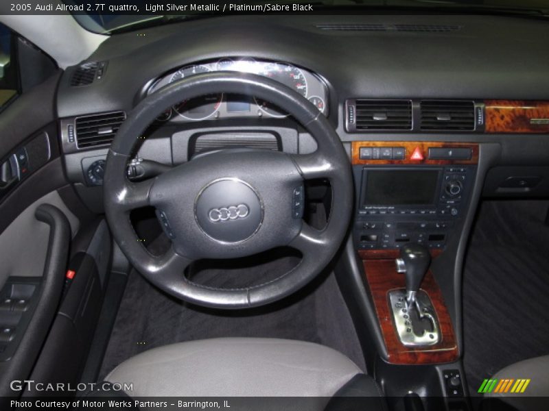 Light Silver Metallic / Platinum/Sabre Black 2005 Audi Allroad 2.7T quattro