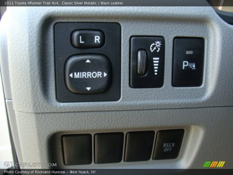 Classic Silver Metallic / Black Leather 2011 Toyota 4Runner Trail 4x4