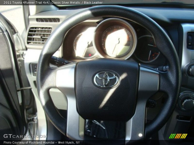 Classic Silver Metallic / Black Leather 2011 Toyota 4Runner Trail 4x4