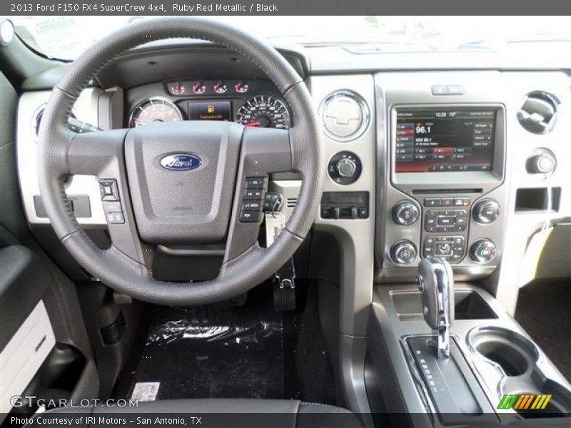 Ruby Red Metallic / Black 2013 Ford F150 FX4 SuperCrew 4x4