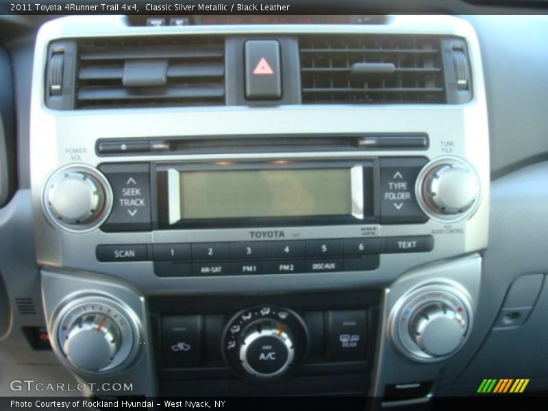 Classic Silver Metallic / Black Leather 2011 Toyota 4Runner Trail 4x4