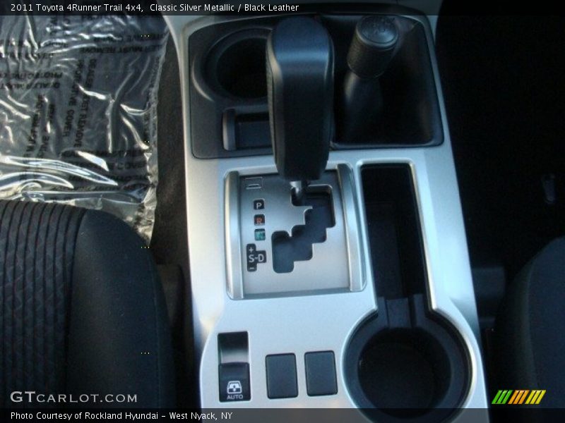 Classic Silver Metallic / Black Leather 2011 Toyota 4Runner Trail 4x4