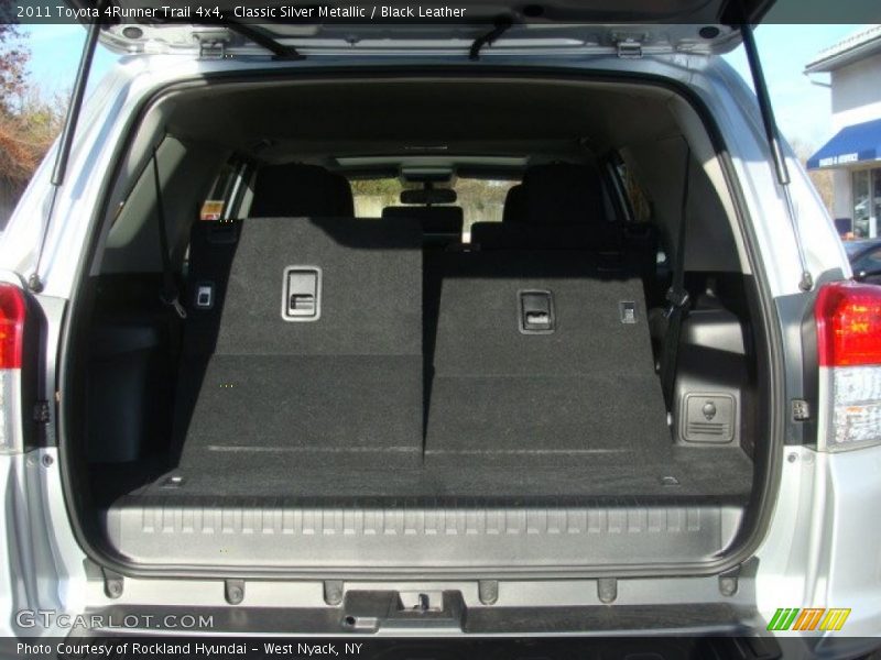 Classic Silver Metallic / Black Leather 2011 Toyota 4Runner Trail 4x4