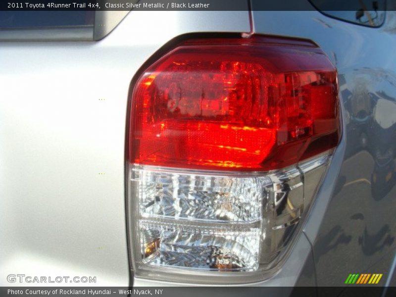 Classic Silver Metallic / Black Leather 2011 Toyota 4Runner Trail 4x4