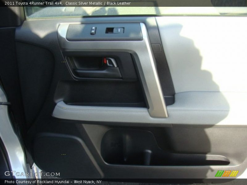 Classic Silver Metallic / Black Leather 2011 Toyota 4Runner Trail 4x4
