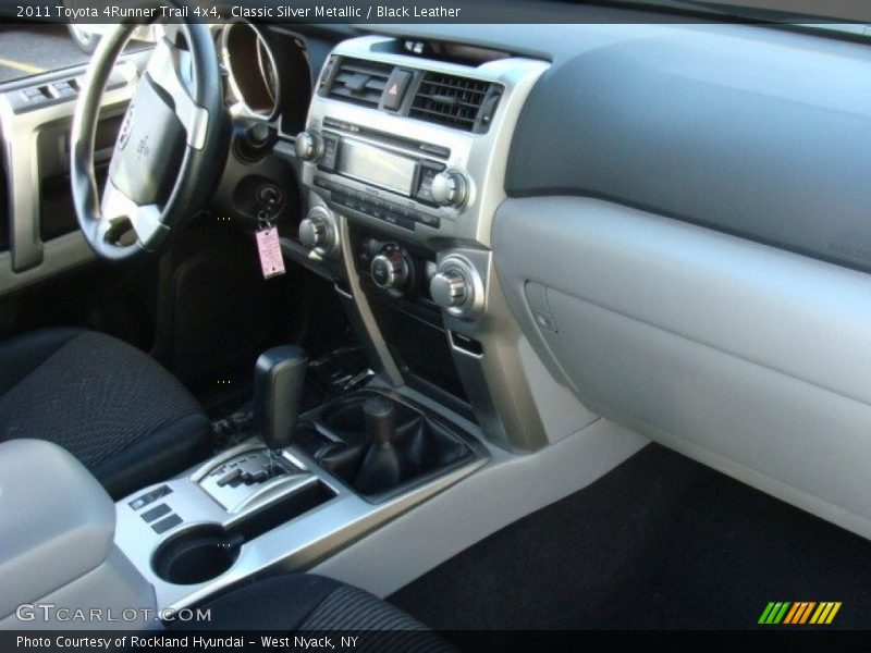 Classic Silver Metallic / Black Leather 2011 Toyota 4Runner Trail 4x4