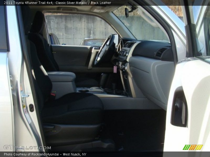 Classic Silver Metallic / Black Leather 2011 Toyota 4Runner Trail 4x4