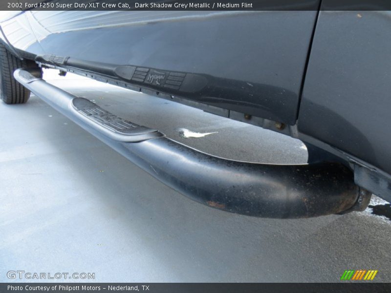Dark Shadow Grey Metallic / Medium Flint 2002 Ford F250 Super Duty XLT Crew Cab