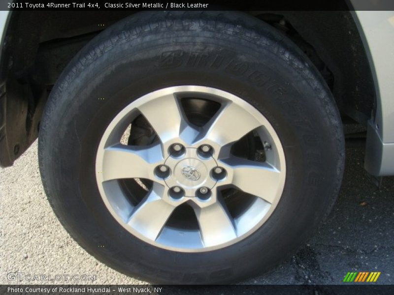 Classic Silver Metallic / Black Leather 2011 Toyota 4Runner Trail 4x4