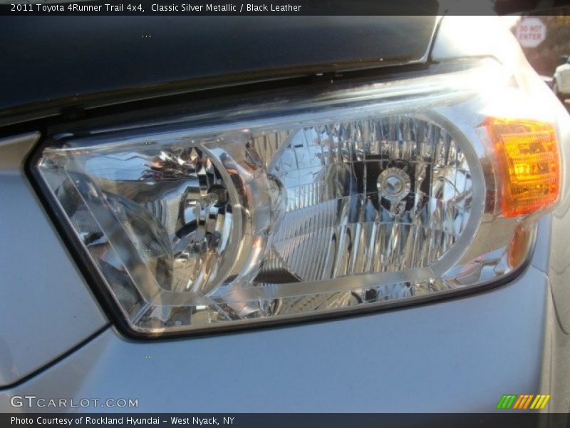 Classic Silver Metallic / Black Leather 2011 Toyota 4Runner Trail 4x4