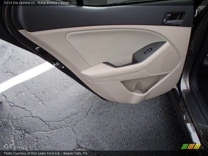 Metal Bronze / Beige 2014 Kia Optima LX