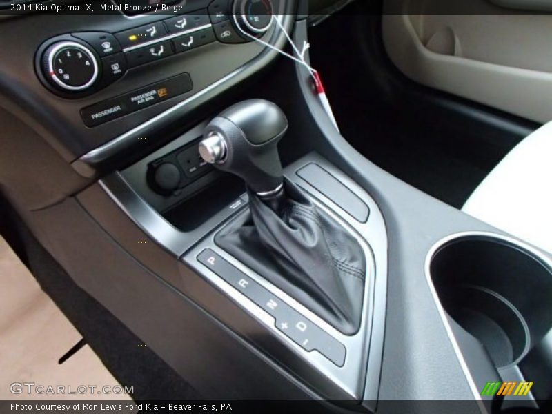 Metal Bronze / Beige 2014 Kia Optima LX