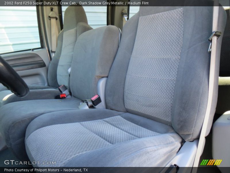 Front Seat of 2002 F250 Super Duty XLT Crew Cab