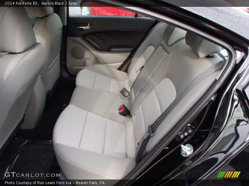 Aurora Black / Gray 2014 Kia Forte EX