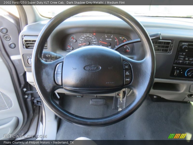  2002 F250 Super Duty XLT Crew Cab Steering Wheel