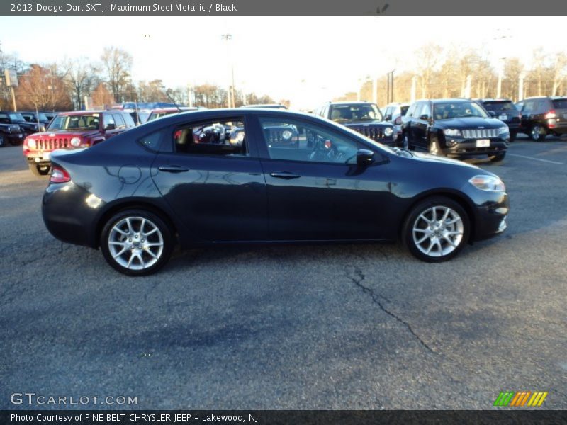 Maximum Steel Metallic / Black 2013 Dodge Dart SXT