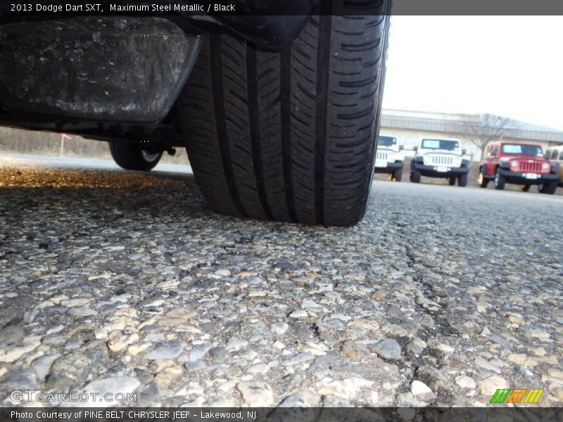 Maximum Steel Metallic / Black 2013 Dodge Dart SXT