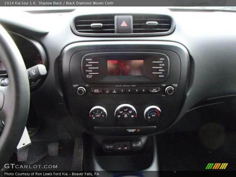 Controls of 2014 Soul 1.6