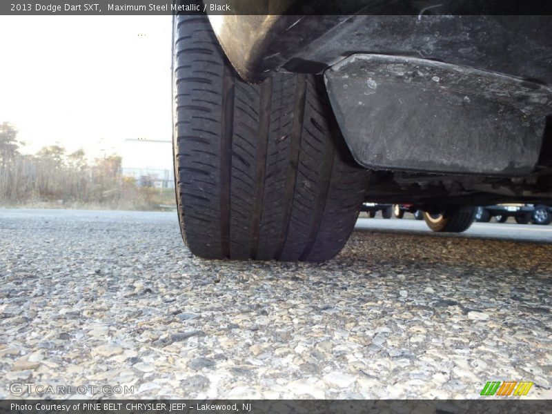 Maximum Steel Metallic / Black 2013 Dodge Dart SXT