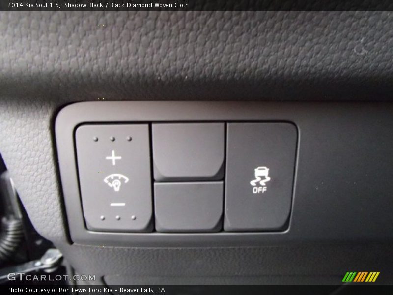 Shadow Black / Black Diamond Woven Cloth 2014 Kia Soul 1.6