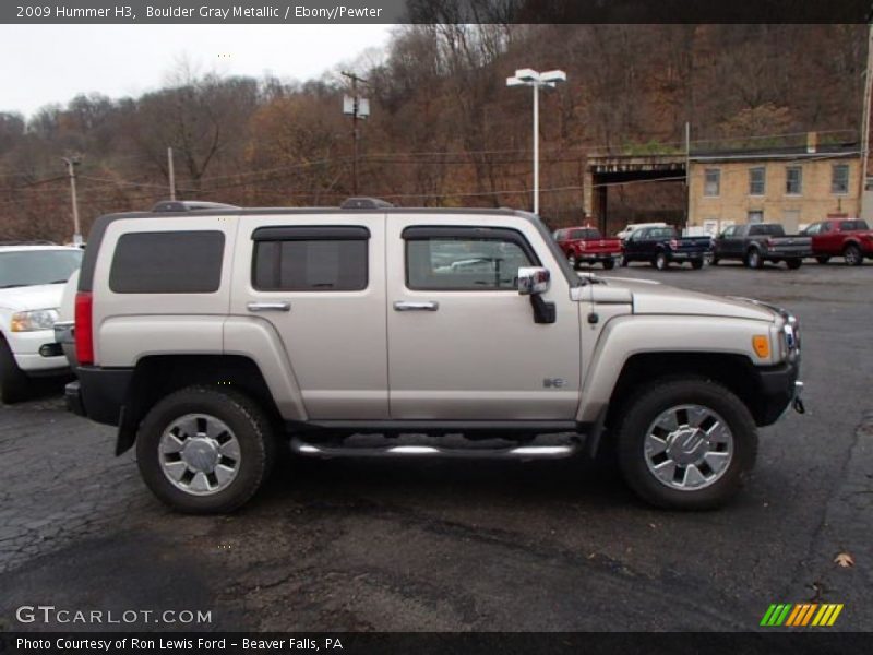 Boulder Gray Metallic / Ebony/Pewter 2009 Hummer H3