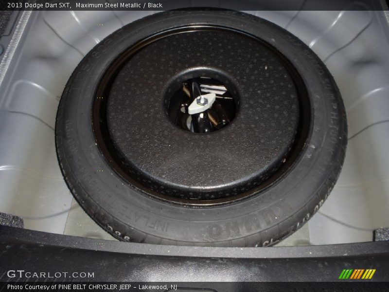 Maximum Steel Metallic / Black 2013 Dodge Dart SXT