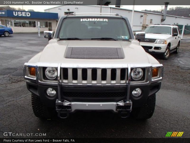Boulder Gray Metallic / Ebony/Pewter 2009 Hummer H3