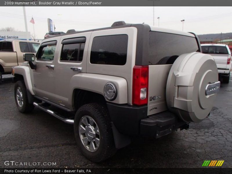 Boulder Gray Metallic / Ebony/Pewter 2009 Hummer H3